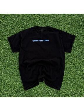Odd Future Black Graphic T-Shirt Front & Back Print Size M